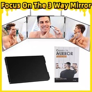 [Focus On The 3 Way Mirror] 3 Way Mirror for Home Gym - Matte Surface & Adjustable Angles (SG Free D