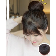 Korean straight bun, Korean funbun, Korean hair bun, hair bun, hair bun, hair bun, bun