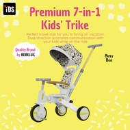 [iDS] 7-in-1 Foldable Kids Trike Toddler Tricycle 3 Wheel Kid Tricycle Baby Trike Children Trike Bab