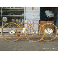 Set of beat scoopy genio vario mio ring 17 rims takegawa veleg takegawa irim takegawa aloy takegawa