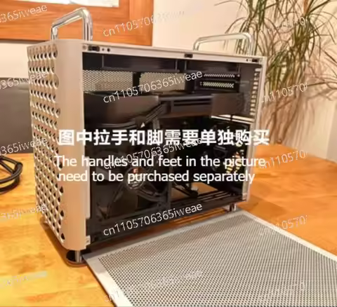 S V5 ITX Aluminum Case ITX Computer Case, Black Apple Computer Case