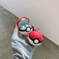 Baseus Encok Tws Wm01 Case 3D Cartoon Pokeball Silicone Protection Wireless Headphones Cover