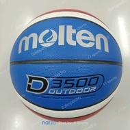 ORIGINAL BOLA BALL BASKET BASKETBALL MOLTEN D3500 D 3500 UK 7 OUTDOOR