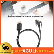 xguli-my Mini PCIE Cable Converter Expansion Device Interface Adapter HDMI Wire for Notebook