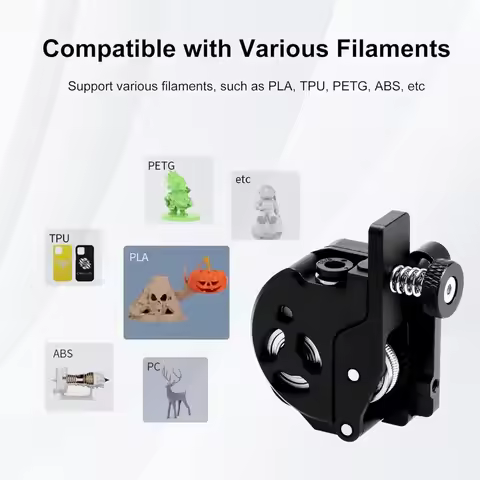 For Creality K1 K1C K1 Max Upgrade Extruder Hummingbird Extruder Without Motor Extrusion Mechanism K