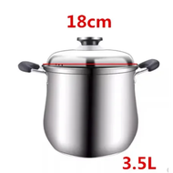 【AA NEW】 Cooking household induction cooker Stainless steel soup pot Special for large capacity Meat