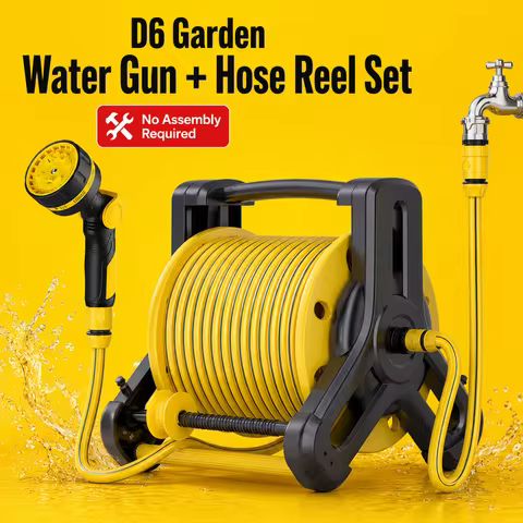 DIVEDEER 10M~30M Household water hose cart Hose for watering flowers Car wash high pressure water gu