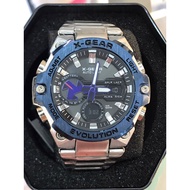 XGEAR SPORTS WATCH metallic blue AUTO BACKLIGHT 3 ATM