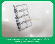 Khay sim Samsung Note 9 2 Sim N960 công ty + Tặng kèm cây Chọc sim công ty