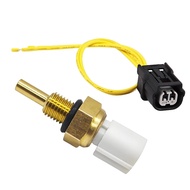 Coolant Temperature Sensor with Connector Pigtail Harness Compatible with Acura and Honda Selected V