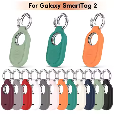 Silicone Case Protective Cover For Samsung Galaxy Smart Tag 2 Anti-Scratch Sleeve Housing Carrying C