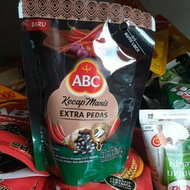 HITAM Extra Spicy Sweet Soy Sauce ABC Black Soy 60 gram Pack