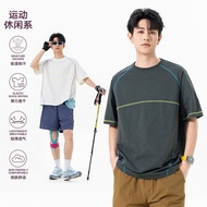 2026 Summer New Style Dissan Cotton Breathable Short-Sleeved T-Shirt Men DT6205 Special P22 Suggeste
