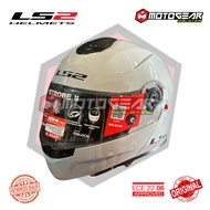 LS2 FF908 STROBE II SOLID PEARL GREY
