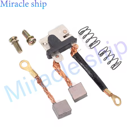 63P-82181 Carbon Brush Set For Yamaha Outboard Motor 2 Stroke & 4 Stroke 115HP 150HP Trim Tilt Motor