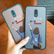 ❒✟Sarung telefon bimbit OPPOreno, wanita, Kasus telefon bimbit OPPO RenoZ comel, silikon telus, semu