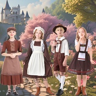 movie costume costume Denmark Inspired European Grandma Costume - Suitable for Cosplay, Drama & Medi