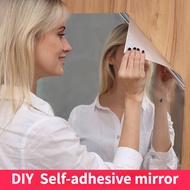 DIY ADHESIVE MIRROR/EASY INSTALLATION Can Stick MIRROR Full-Body Sticker Student Dormitory Fitting Self-ADHESIVE Soft Be Cut Customized