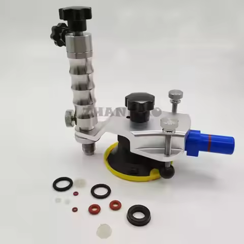 Automotive Glass Repair Tool, Glass Crack Repair, Explosion Point, Stainless Steel Vacuum Glue Injec