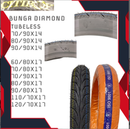 CITIBOY RACING MOTORCYCLE TYRE TUBELESS BUNGA DIAMOND MOTOSIKAL TAYAR LEMBUT TAHUN BARU TAYAR TIRES
