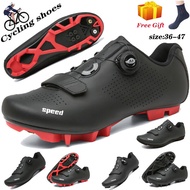 Cycling Shoes Road Bike Shoes for Men and Women Mountain Bike Shoes Self-Lock MTB Shoes Cleat Shoes Kasut Basikal