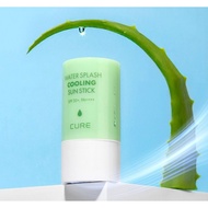 [K-BEAUTY] CURE Water Splash Cooling Sun Stick Sunscreen Sun Care Moisturizer SPF50+ PA++++ 23g (Set