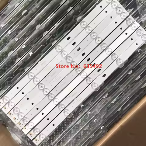 8PCS *6V 388M LED Backlight Strip For PH40R86 PH40R86DSGW 400S8605X8-B0040 400S8606X8-A0035 E34036 4