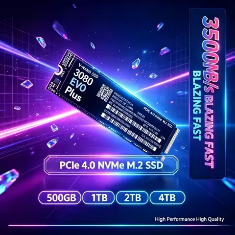 3080 EVO Plus 1TB 2TB 4TB M.2 NVMe SSD PCIe 4.0 3500MB/s High Speed Internal Gaming Drive for Laptop