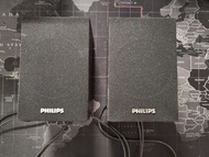 Philips USB喇叭一對