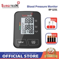 Surgitech Digital Blood Pressure Monitor DBP-1231 with Battery and USB Cord M109