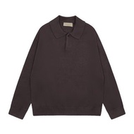 FOG FEAR OF GOD復線ESSENTIALS經典款polo領翻領毛衣
