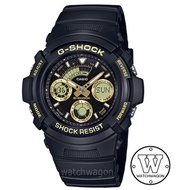 Casio G-Shock AW-591GBX-1A9 Black &amp; Gold Resin Band Unisex Watch   aw-591   aw-590 aw-591gbx