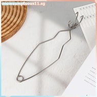 [snowsumptuous] 25.5CM Stainless Steel Crucible Tong Crucible Clamp Crucible Pliers White Gold Bowl 