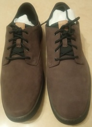 Leaveland啡色麂皮鞋