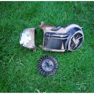 MESIN Fan engine block cover + fan fiz r poswan foswan force 1 f1 zr f1zr