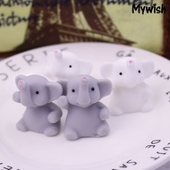 【mywish】Cute Squishy Elephant Squeeze Healing Fun Kids Kawaii Toy Stress Reliever Decor