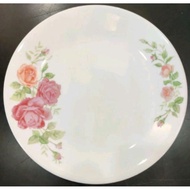 CORELLE LOOSE 21CM DAN 26CM  LUNCHEON /DDINER PLATE ROSABELLE/ CORELLE MURAH /ROUND PLATE