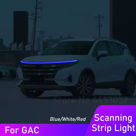 59 Inches DRL LED Strip Car Hood Light For GAC GS3 GS4 Coupe GS5 GS8 GM8 GPS Stand Scanning Daytime 
