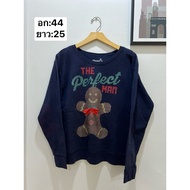 Second-Hand Hanes Screen-Printed Sweater