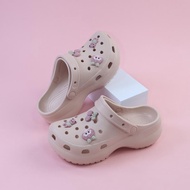 Thick-Soled Cloud Hole Shoes Women's Summer Cool