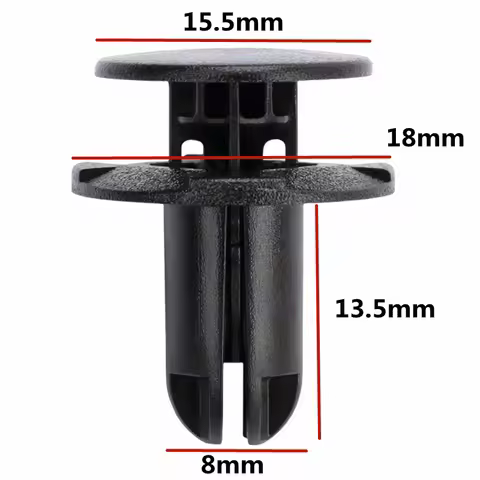 20Pcs For 8mm Hole OE: 86595-2T500 865952T500 Auto Bumper Retainer Fasteners Clips Plastic Car Fende