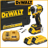 (ของแท้ 100%) Dewalt DCF850 brushless ไขควงแบตเตอรี่ลิเธียมไร้สายไขควงกระแทกมัลติฟังก์ชั่นแบบชาร์จไฟ