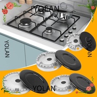 YOLANDAGOODS1 1Set Cooker Hat Set, Gas Burner Flame Cap Upgraded Gas Stove Burner Caps,  Oven Gas Ho
