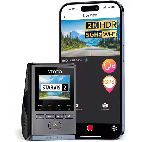 Brand new fast shipping Dash Cam A119 Mini 2 STARVIS 2 Sensor 2K 60fps HDR 30fps Voice Control Car D