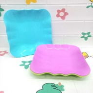 Flowery Large Fruit Plate (L) L-304 | Cake Plates Plastic Fruit Plates PER UNIT PRICE