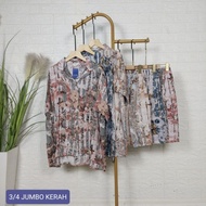 Amro Sleepwear One Set Piyama Jumbo Rayon Homey Set Daily Set Rayon