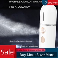 [Gooditem] Cold Spray Face Steamer Wireless Moisturizing 180mAh USB Charging Water Mist Sprayer for Outdoor
