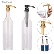 [BlF] 750ml Transparent Coffee Syrup Bee Drip Storage Dispenser Pump Bottle Squeeze Milk Bottle Hone