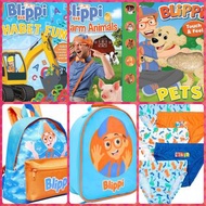 Blippi 兒童學習圖書，兒童英文圖書，刺激感官 布書，童裝背囊，童裝底褲 Kid's Gifts 小朋友 小童 兒童 幼兒 英國直送/英國代購 童裝代購 圖書代購