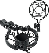 Gator Frameworks Universal Shockmount for Microphones 42-48mm in Diameter, Reduces Vibration to Impr